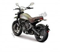 Toutes les pièces d'origine et de rechange pour votre Ducati Scrambler Urban Enduro Brasil 803 2017.